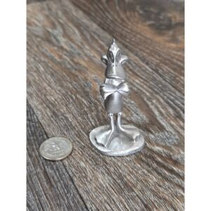 Vintage 1994 Rawcliffe Pewter Daffy Duck Figurine Looney Tunes Warner Bros Metal